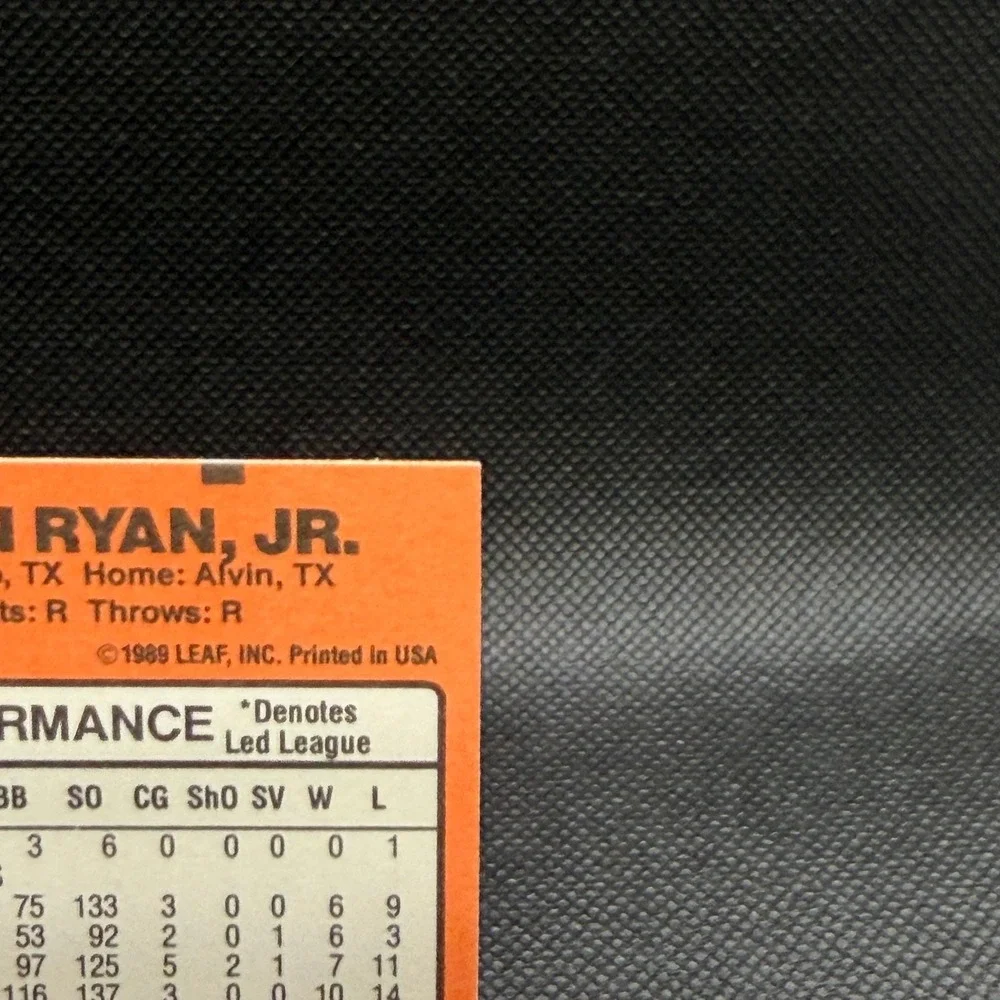 Nolan Ryan 1990 Donruss 5000Ks #659 Rangers Baseball Card NM